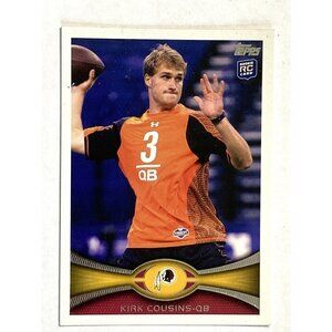 2012 Topps Football Kirk Cousins Rookie Card #326